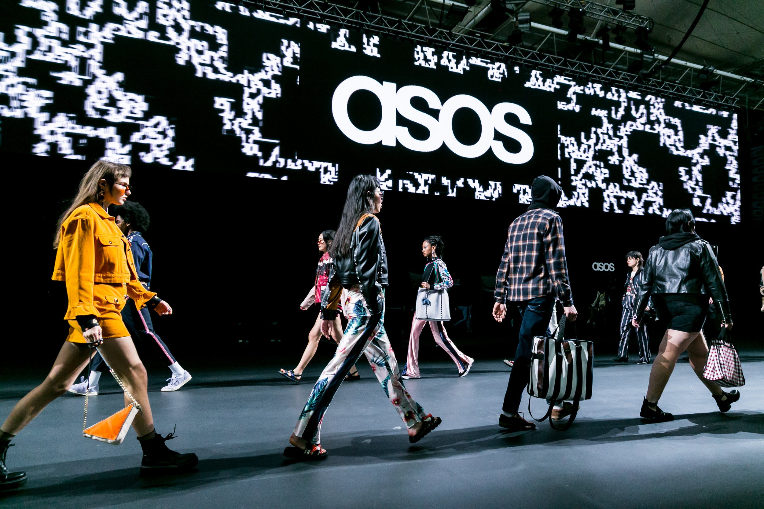 ASOS Shopping experience screens